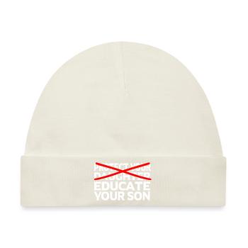 Feministin Feminismus Emanzipation Geschenk - Baby Premium Organic Mütze - Naturweiß - Vorne
