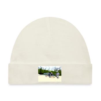 bmx - Baby Premium Organic Mütze - Naturweiß - Vorne