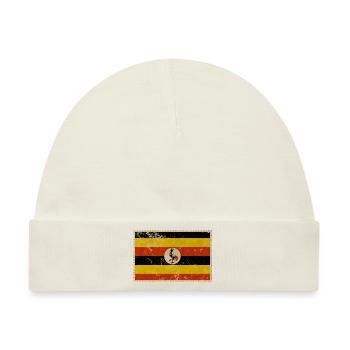 Uganda - Baby Premium Organic Mütze - Naturweiß - Vorne