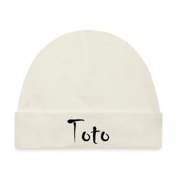 toto - Baby Premium Organic Mütze - Naturweiß - Vorne
