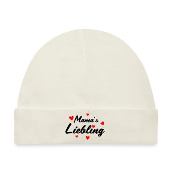 Mamas Liebling - Baby Premium Organic Mütze - Naturweiß - Vorne