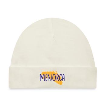 Menorca - Baby Premium Organic Mütze - Naturweiß - Vorne