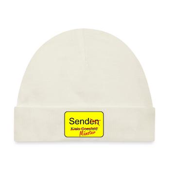Send Münster - Baby Premium Organic Mütze - Naturweiß - Vorne