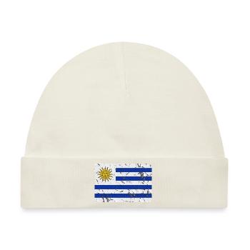 Uruguay - Baby Premium Organic Mütze - Naturweiß - Vorne