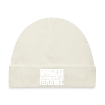 Isabell - Baby Premium Organic Mütze - Naturweiß - Vorne