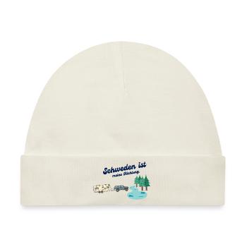 Richtung Schweden - Baby Premium Organic Mütze - Naturweiß - Vorne