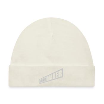 Erfolgreich Money Maker Logo - Baby Premium Organic Mütze - Naturweiß - Vorne