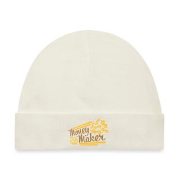 Selfmade Money Maker Dollar - Baby Premium Organic Mütze - Naturweiß - Vorne