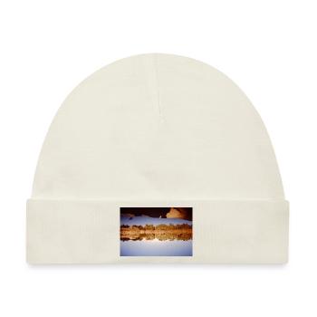 Lake Forest View - Baby Premium Organic Mütze - Naturweiß - Vorne