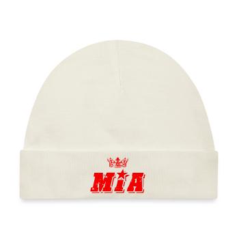 Mia - Baby Premium Organic Mütze - Naturweiß - Vorne
