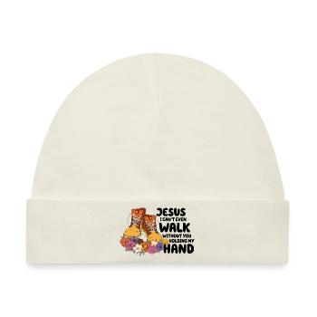 Kirche Religion Katholik katholisch Jesus Christus - Baby Premium Organic Mütze - Naturweiß - Vorne