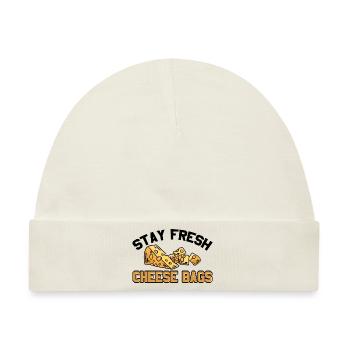 Stay Fresh Cheese Bags 17 - Baby Premium Organic Mütze - Naturweiß - Vorne