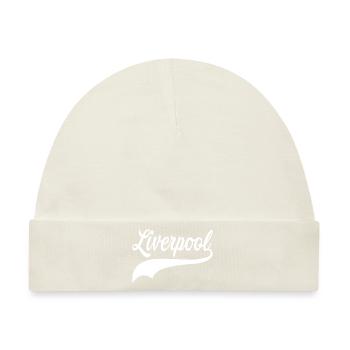 liverpool swoosh - Baby Premium Organic Mütze - Naturweiß - Vorne
