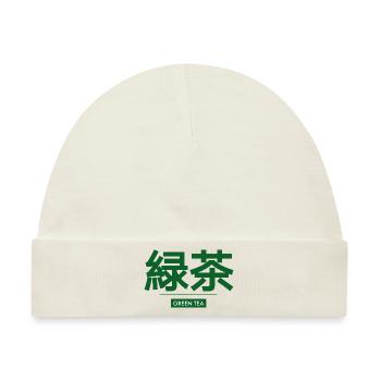 Japanisch - Baby Premium Organic Mütze - Naturweiß - Vorne