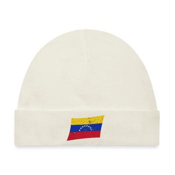 Venezuela - Baby Premium Organic Mütze - Naturweiß - Vorne