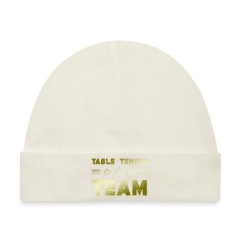 Table Tennis Team - Baby Premium Organic Mütze - Naturweiß - Vorne