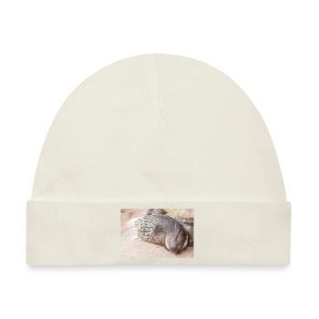 Stachelschwein - Baby Premium Organic Mütze - Naturweiß - Vorne