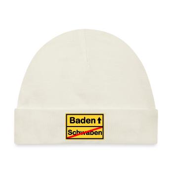 Richtung Baden - Baby Premium Organic Mütze - Naturweiß - Vorne