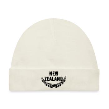 Neuseeland - Baby Premium Organic Mütze - Naturweiß - Vorne