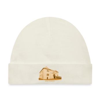 Senftenberg Schloss Festung Brandenburg Spreewald - Baby Premium Organic Mütze - Naturweiß - Vorne