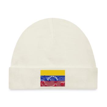 Venezuela - Baby Premium Organic Mütze - Naturweiß - Vorne
