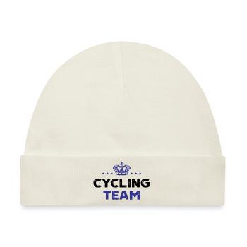 Cycling Team - Baby Premium Organic Mütze - Naturweiß - Vorne
