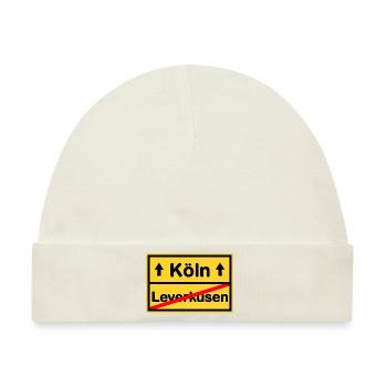 Nummer eins Köln - Baby Premium Organic Mütze - Naturweiß - Vorne