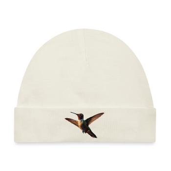 Kolibri verteidigen ihr Revier - Baby Premium Organic Mütze - Naturweiß - Vorne