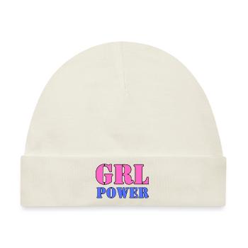 Frauenpower - Baby Premium Organic Mütze - Naturweiß - Vorne