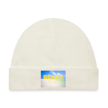 Beach 26 - Baby Premium Organic Mütze - Naturweiß - Vorne