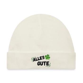 Alles Gute - Baby Premium Organic Mütze - Naturweiß - Vorne