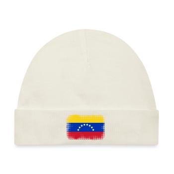 Venezuela - Baby Premium Organic Mütze - Naturweiß - Vorne