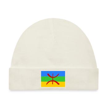 Amazigh - Baby Premium Organic Mütze - Naturweiß - Vorne
