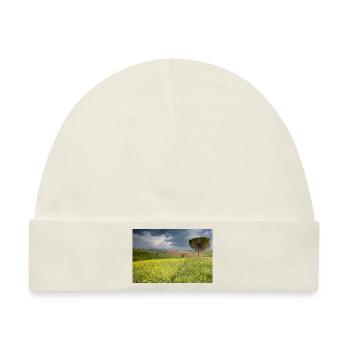 Kapelle der Madonna di Vitaleta - Baby Premium Organic Mütze - Naturweiß - Vorne