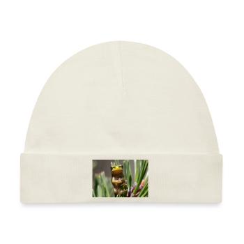 Laubfrosch - Baby Premium Organic Mütze - Naturweiß - Vorne