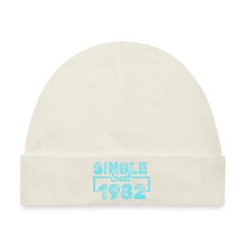 1982 1982 - Baby Premium Organic Mütze - Naturweiß - Vorne
