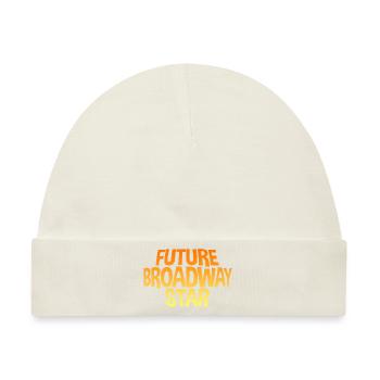 Future Broadway Star - Baby Premium Organic Mütze - Naturweiß - Vorne