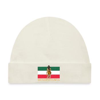Mesopotamien Osten Iran Gilgamesch Sumer - Baby Premium Organic Mütze - Naturweiß - Vorne