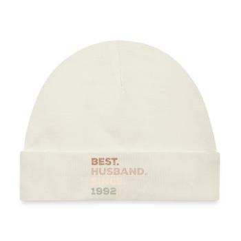 Bester Ehemann seit 1992 Jubiläumsgeschenk - Baby Premium Organic Mütze - Naturweiß - Vorne
