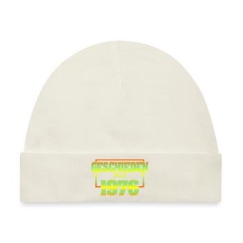 Ehemann 1976 - Baby Premium Organic Mütze - Naturweiß - Vorne
