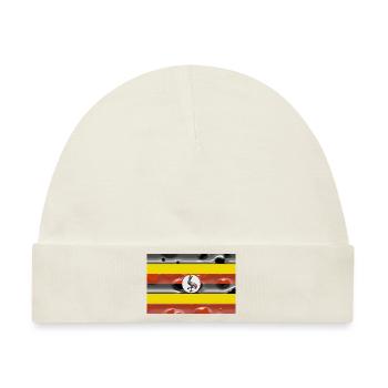 Uganda Uganda - Baby Premium Organic Mütze - Naturweiß - Vorne