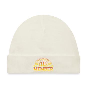 Millionaire Club Member 35 - Baby Premium Organic Mütze - Naturweiß - Vorne
