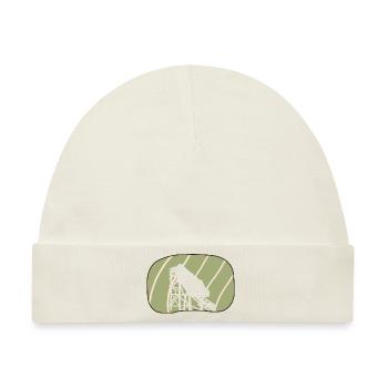 Rummel Achterbahn Riesenrad - Baby Premium Organic Mütze - Naturweiß - Vorne