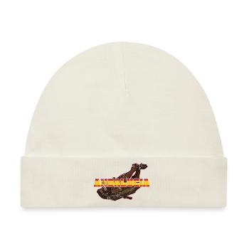 Jamon Spanische Küche Schweinefleisch Schinken - Baby Premium Organic Mütze - Naturweiß - Vorne