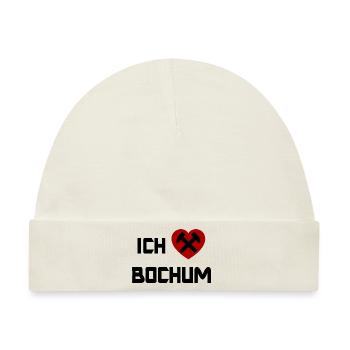 Die Bochum Fans - Baby Premium Organic Mütze - Naturweiß - Vorne