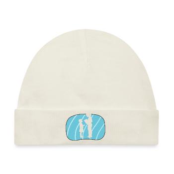 Grundschullehrer Volksschule - Baby Premium Organic Mütze - Naturweiß - Vorne