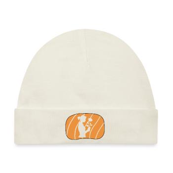 Florist Gießkanne - Baby Premium Organic Mütze - Naturweiß - Vorne