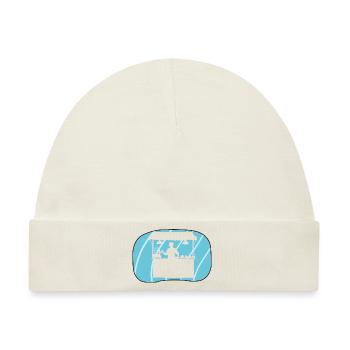 Imbisswagen lecker - Baby Premium Organic Mütze - Naturweiß - Vorne