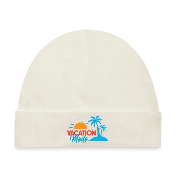 Vacation Mood - Baby Premium Organic Mütze - Naturweiß - Vorne