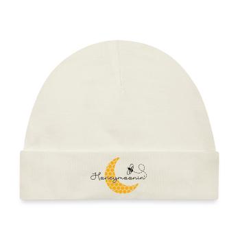 Honeymooners Flitterwochen Honeymooning Hochzeit - Baby Premium Organic Mütze - Naturweiß - Vorne
